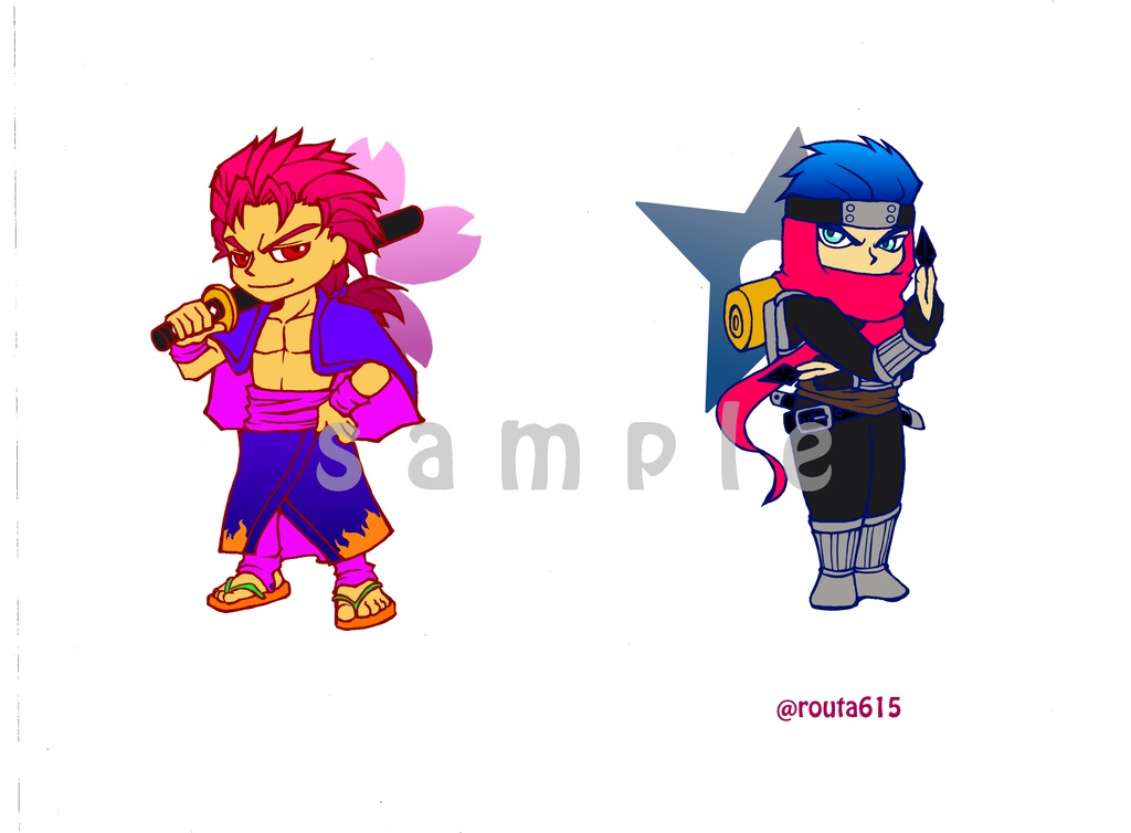 屑鉄コンビアクリルキーホルダー