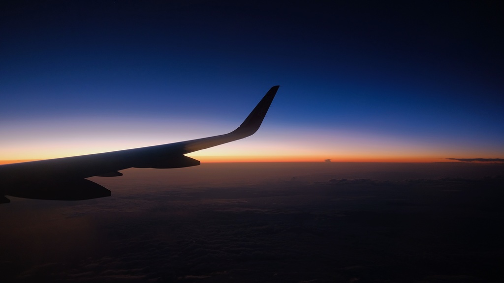 旅するトートバッグ『空の上のトワイライト』