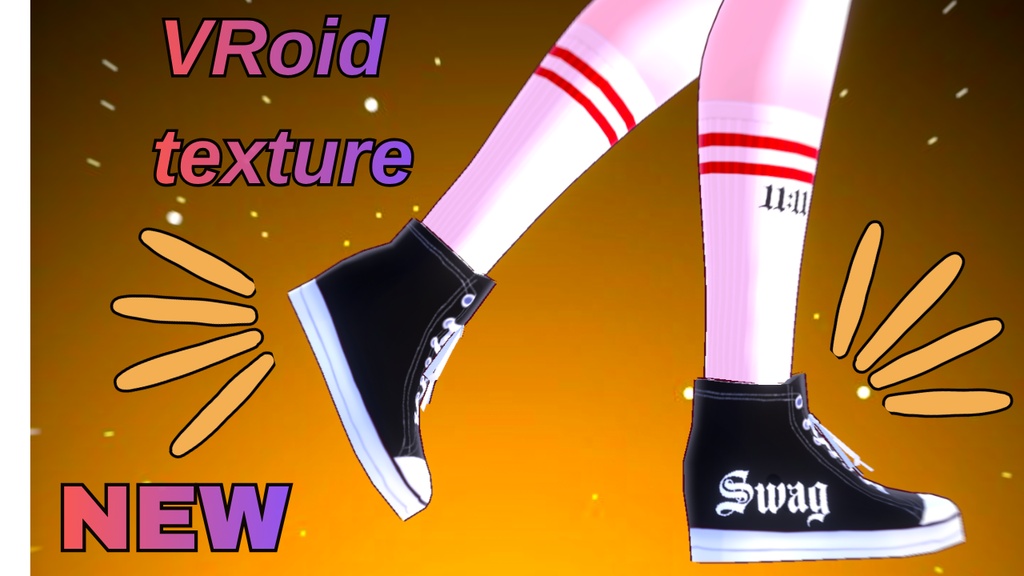 NEW [Vroid textures] shoes