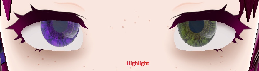 VRoid Free Eyes Texture