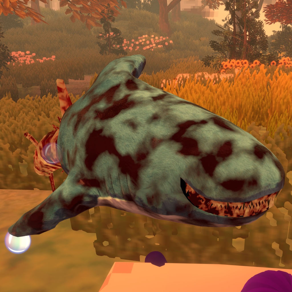 Blahaj Spooky Mascot