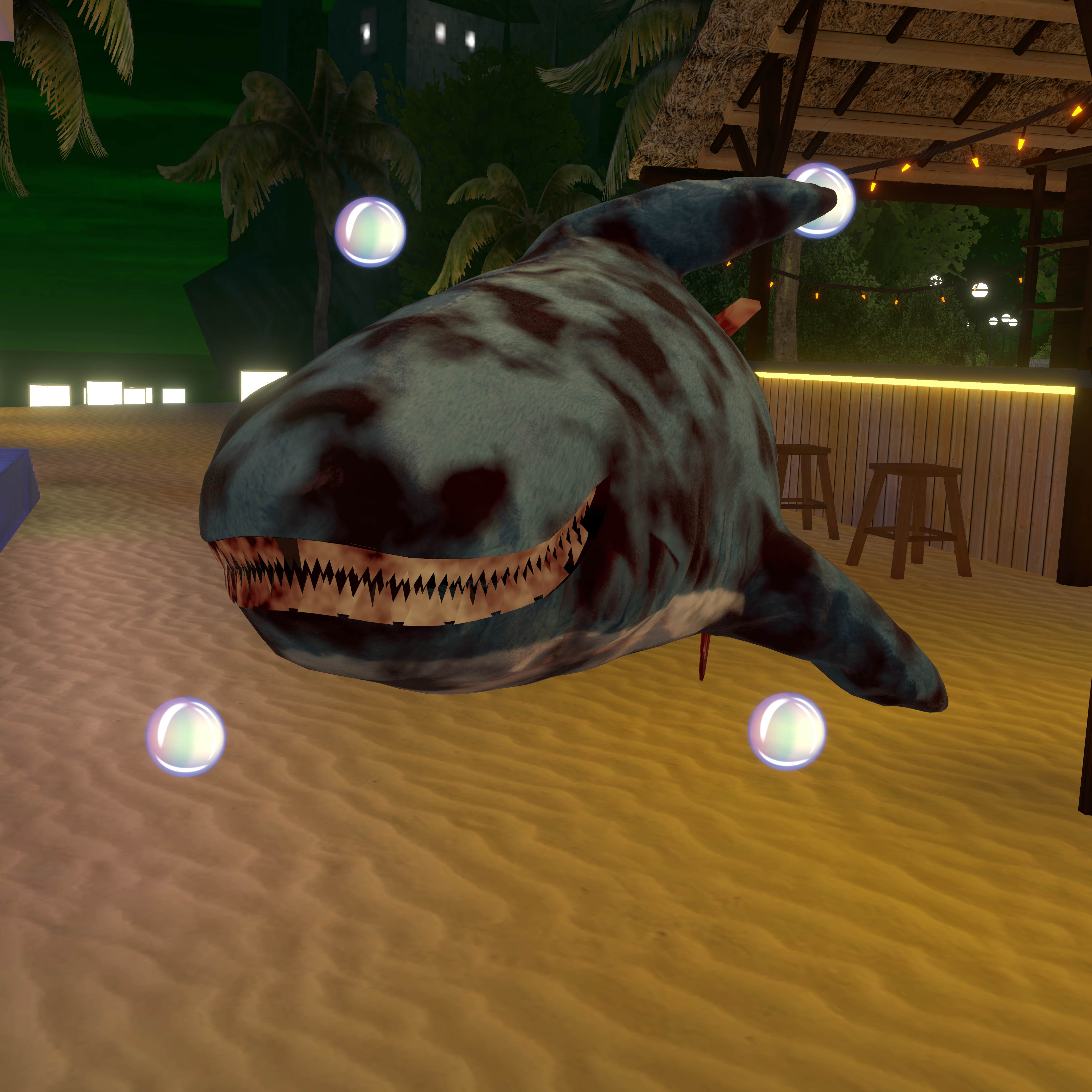 Blahaj Spooky Mascot