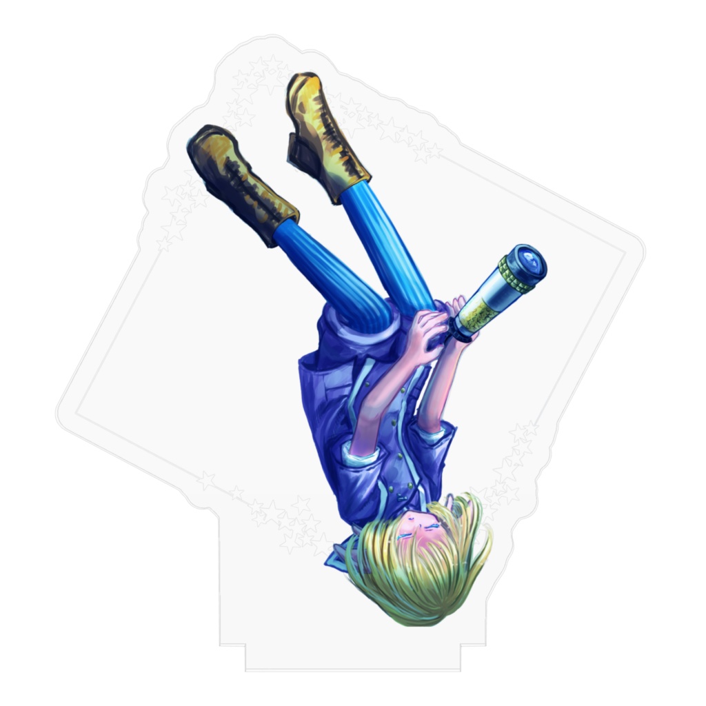 落下するレコフィギュア