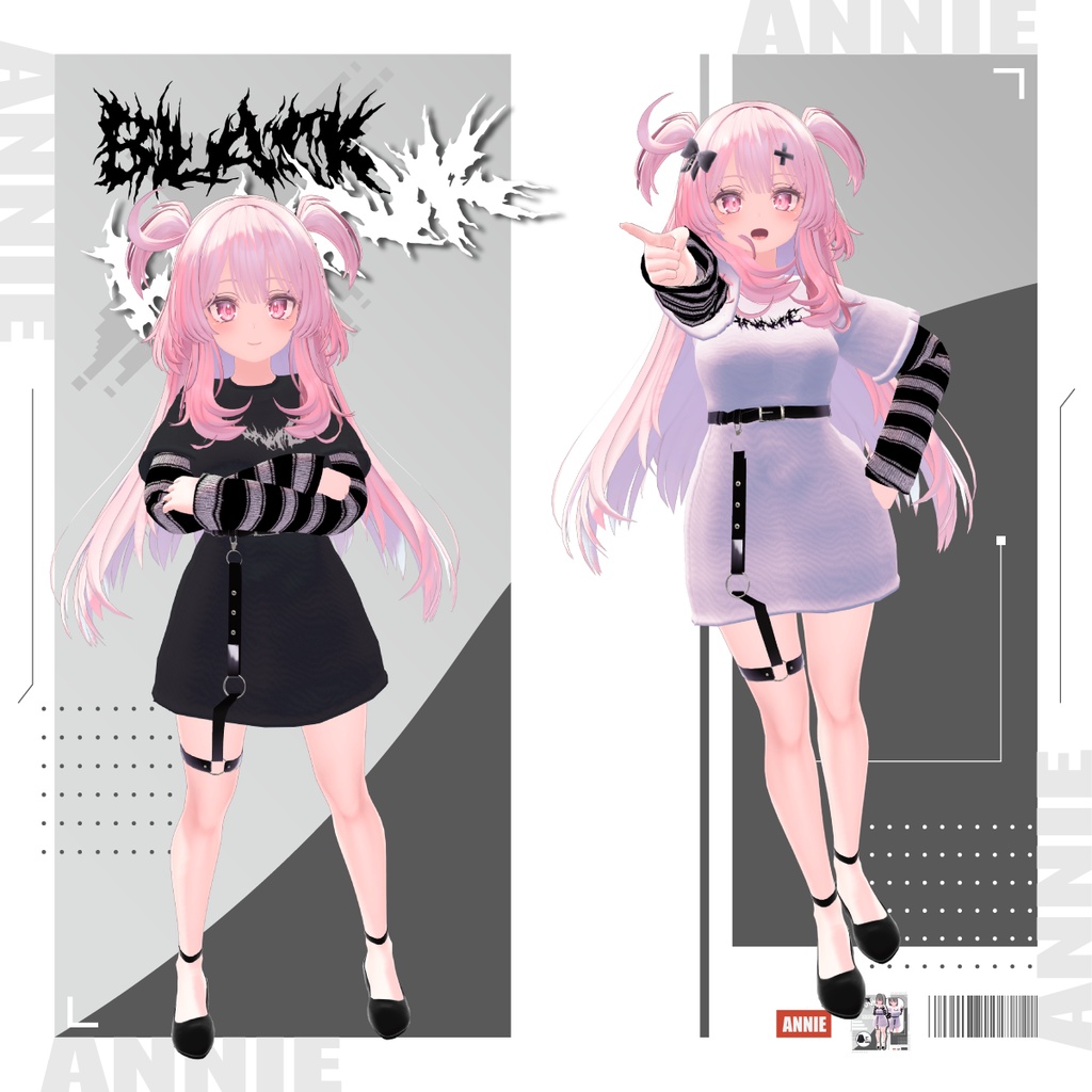 【セレスティア対応】BLACK PUNK