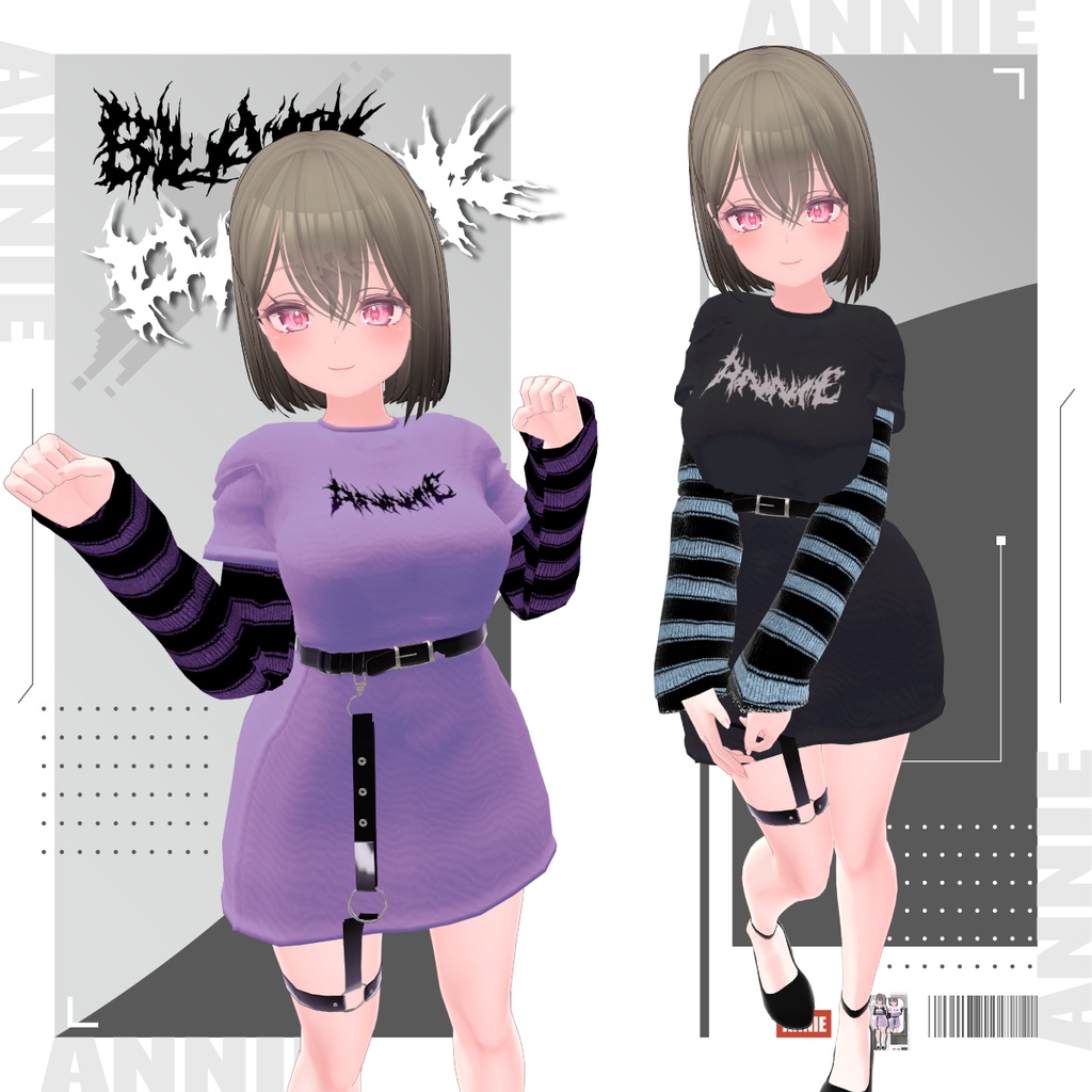 【セレスティア対応】BLACK PUNK