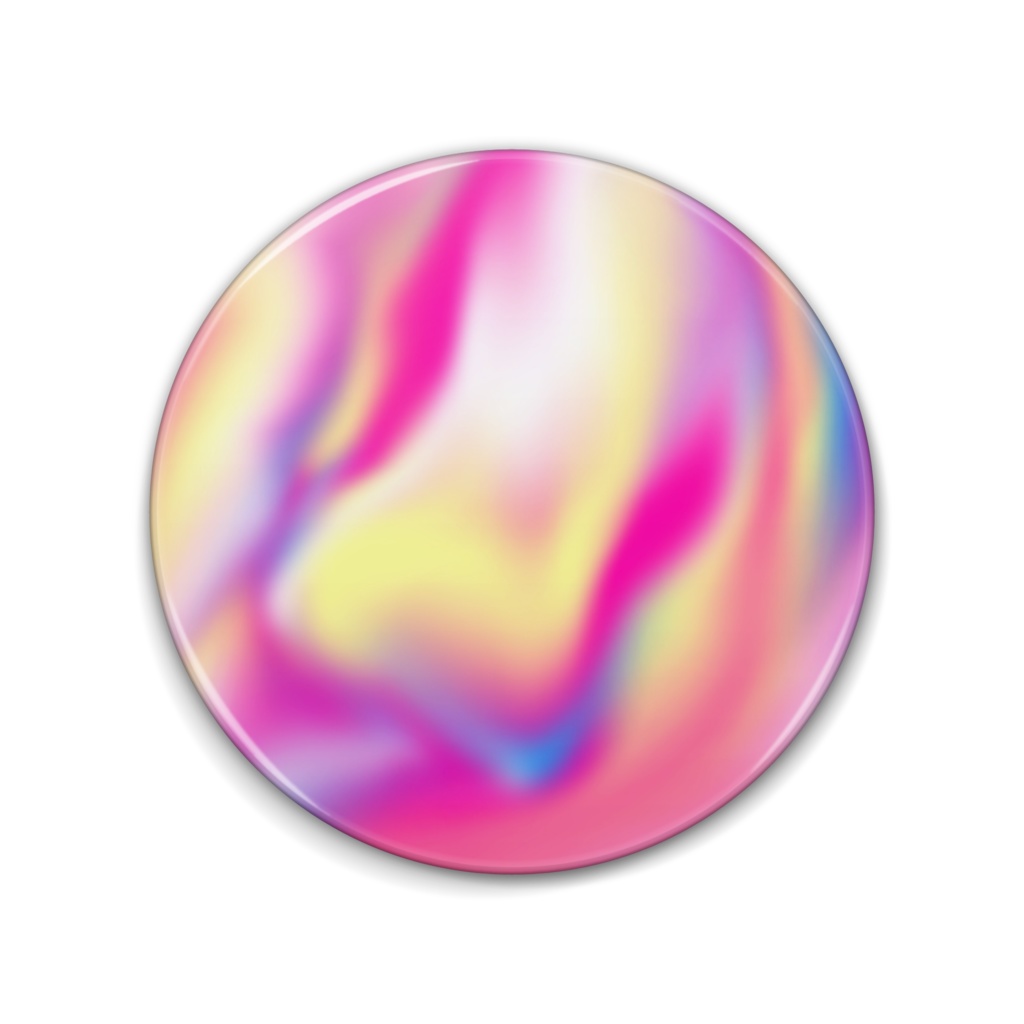 2021年度版マーブル缶バッジ76mm