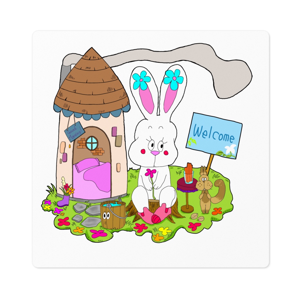 うさぎさんのお家