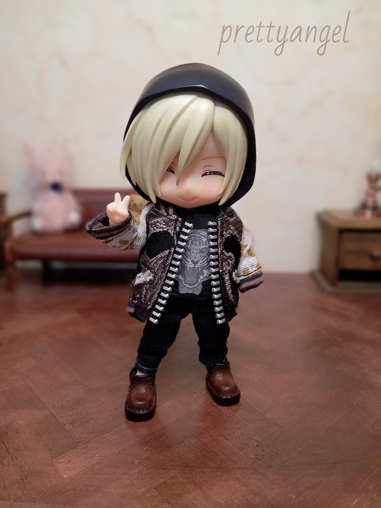 サイドゴアブーツ【ねんどろいどどーるが履けるサイズ】