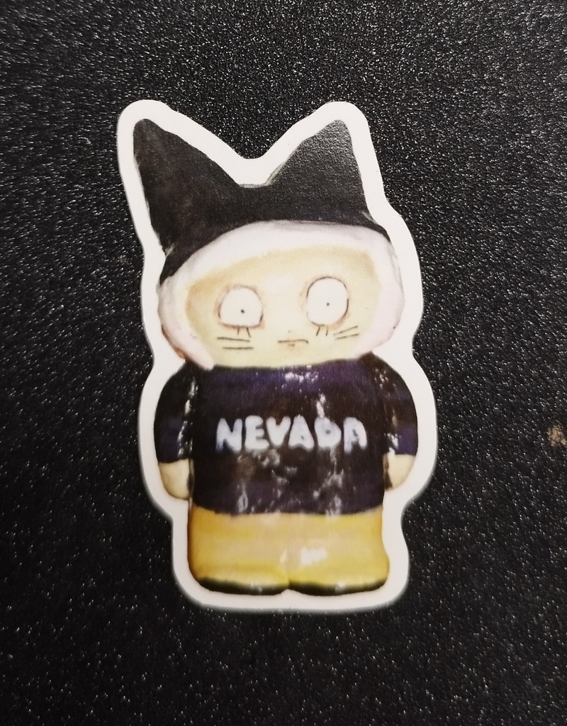 【ranfren】人形ダイカットステッカー 全4種