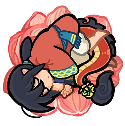 すやすや凌徳アクリルブロック