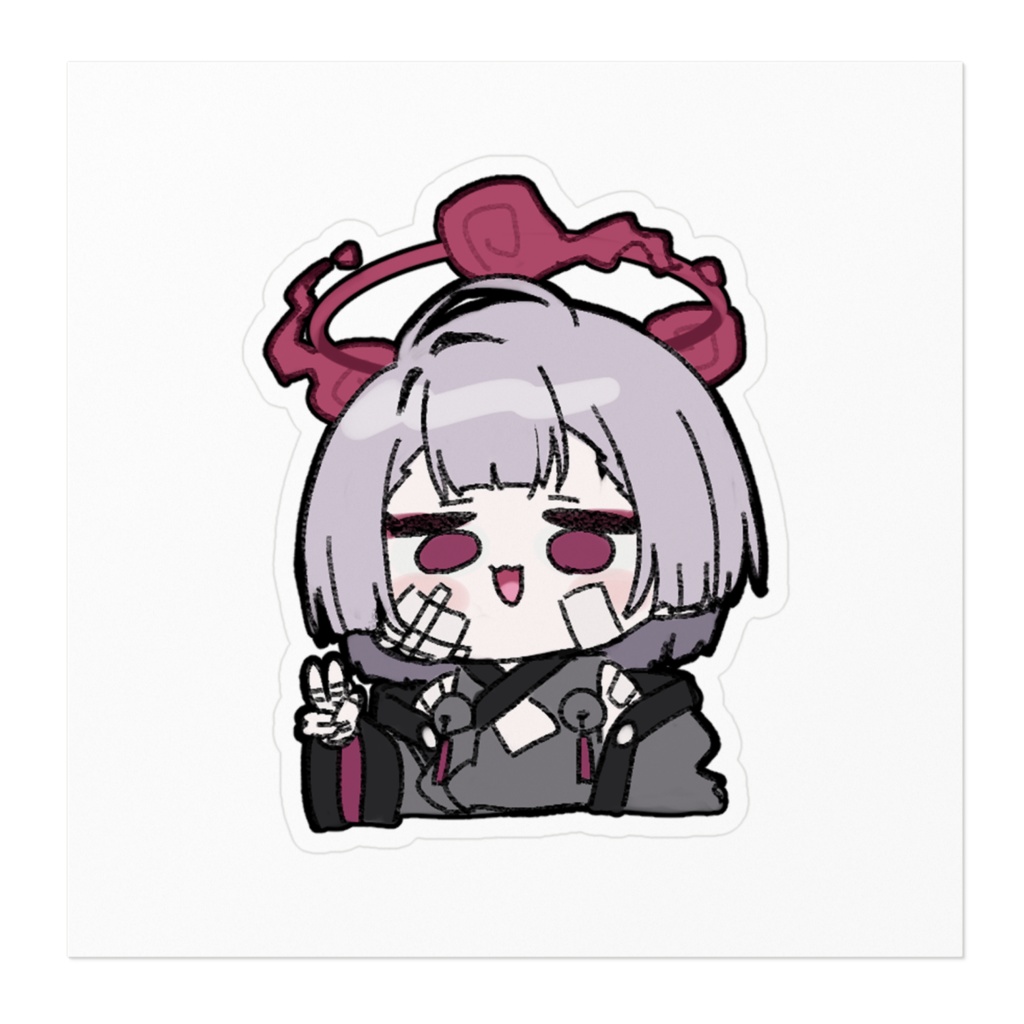 シュロチャン ステッカー【ブルーアーカイブ】