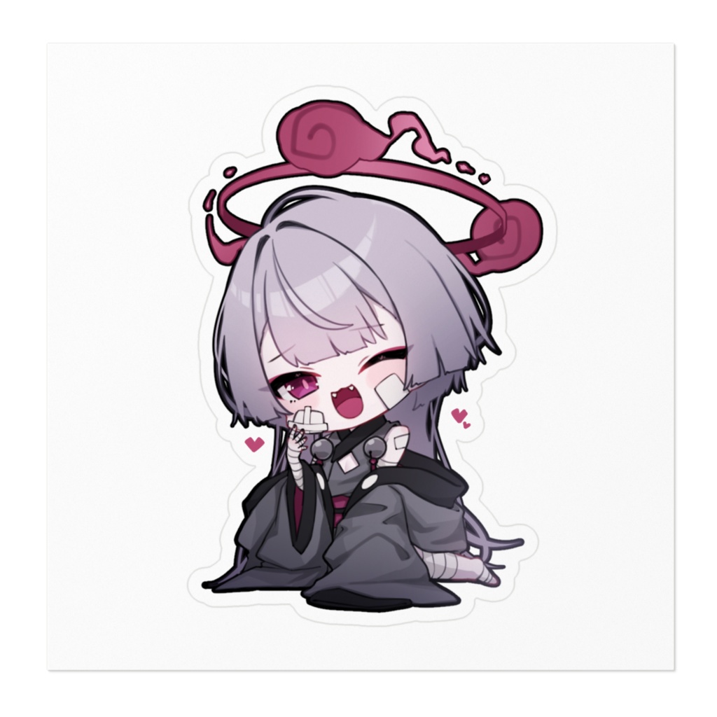 箭吹シュロ ステッカー【ブルーアーカイブ】