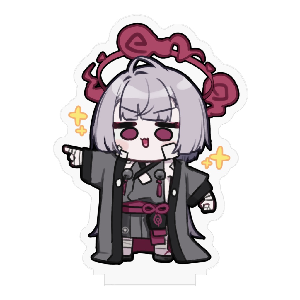 指差しシュロチャンアクスタ(小)【ブルーアーカイブ】