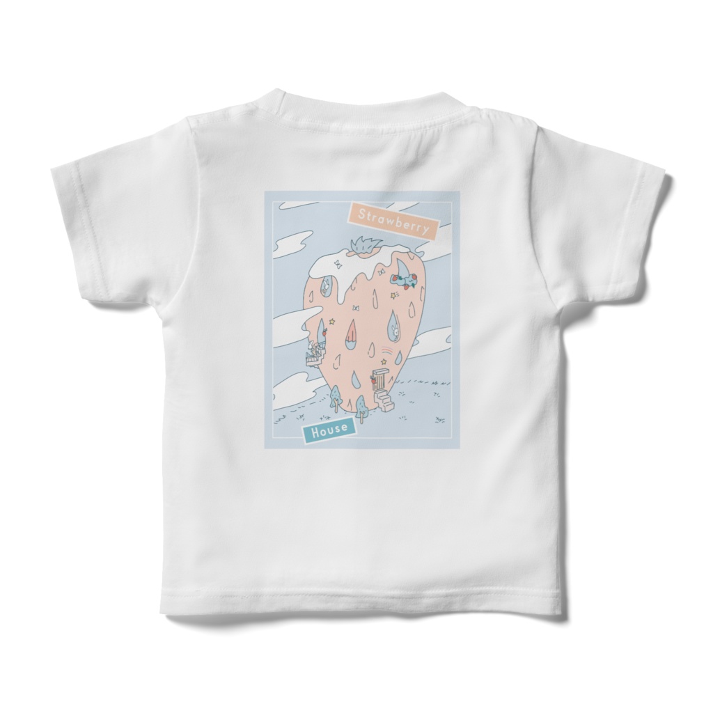 ストロベリーハウス キッズTシャツ(両面プリント)