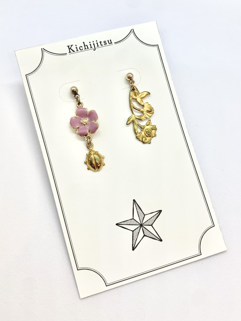 No.4/ジョルノ【ピアス・イヤリング】