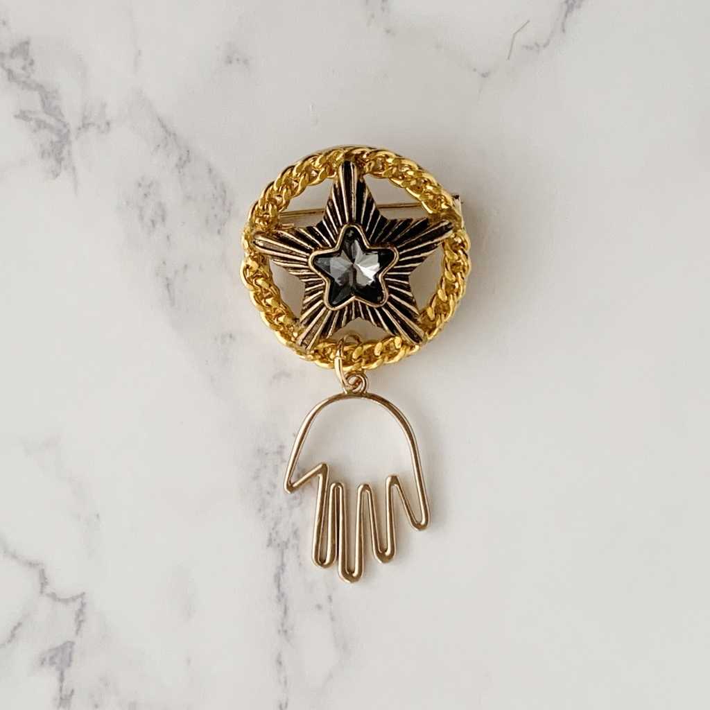 No.4／承太郎【ブローチ】