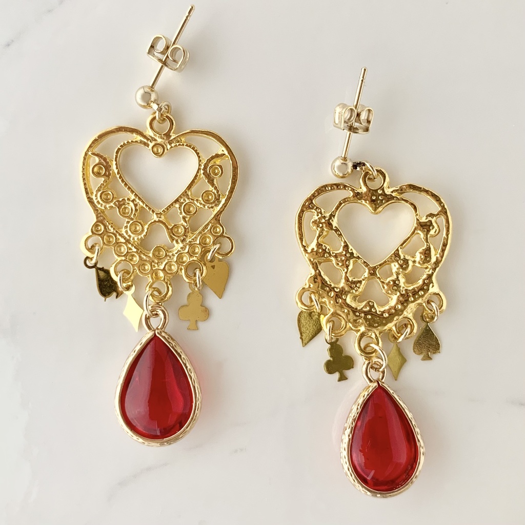 No.4／ハーツラビュル【ピアス・イヤリング】