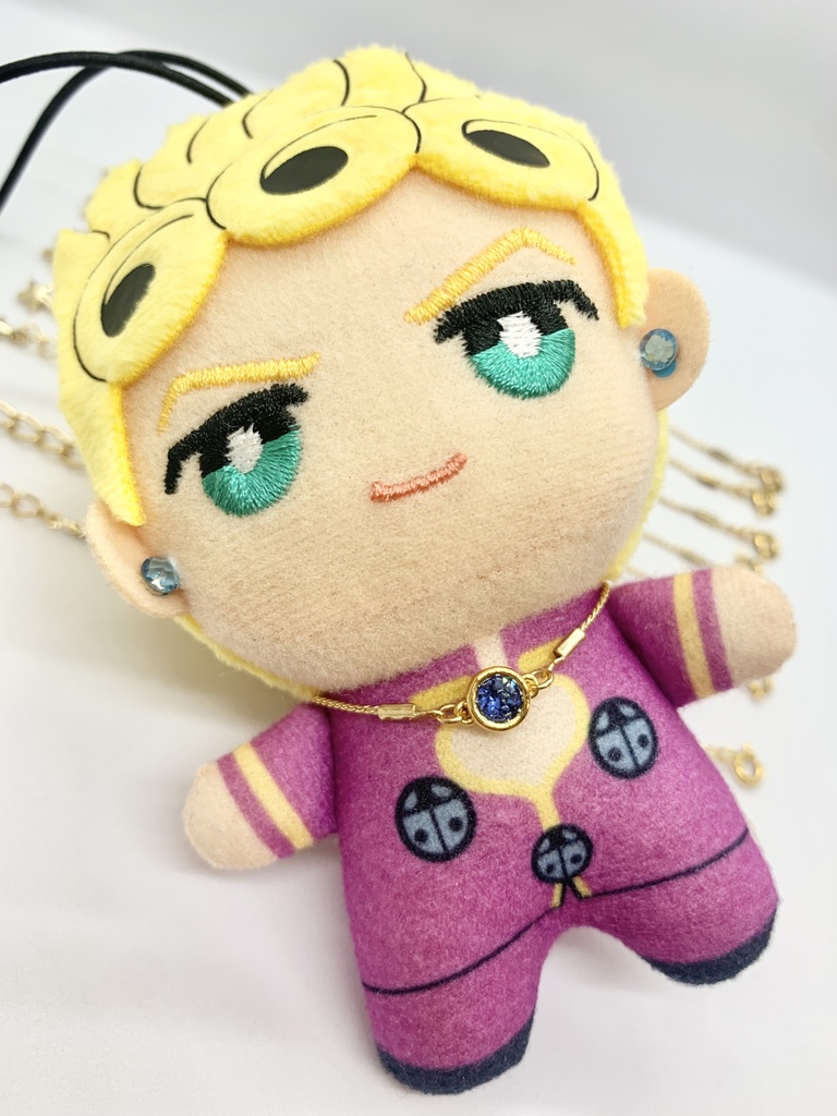 crystal necklace【ぬい・ドール】