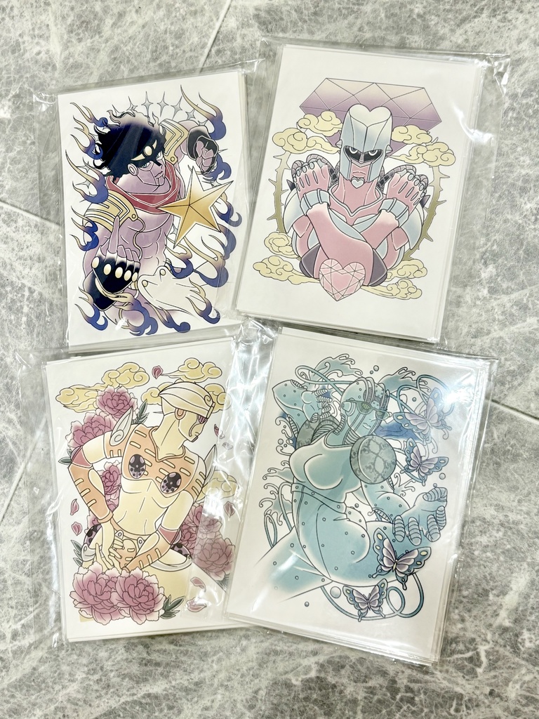 幽波紋刺青風ボディペイントシール