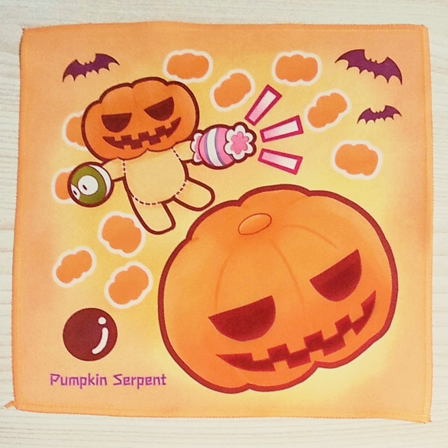 【10/11再販】pumkin serpent グッズ(ハンカチタオル・メガネ拭き)