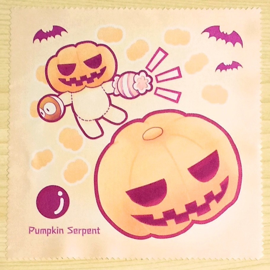 【10/11再販】pumkin serpent グッズ(ハンカチタオル・メガネ拭き)