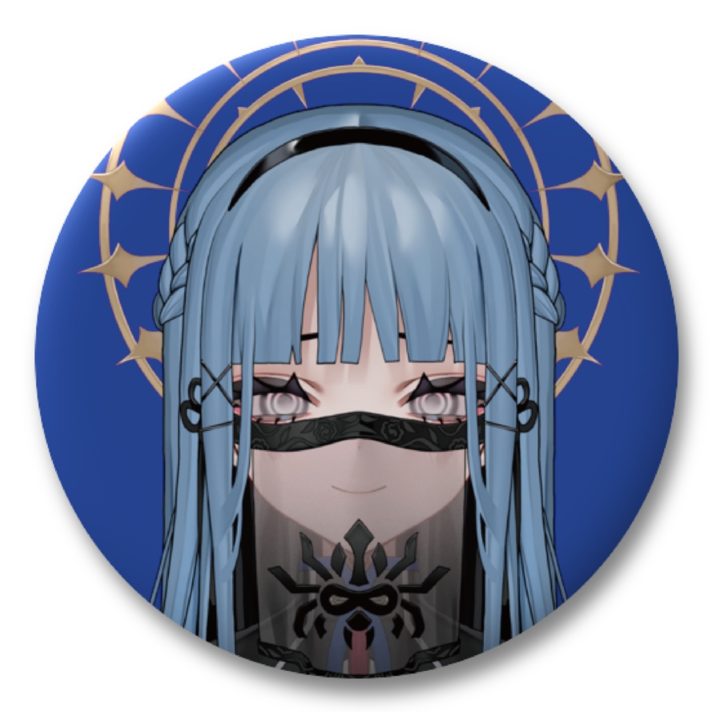 御神ツミカオリジナル缶バッジ(教祖ver.)