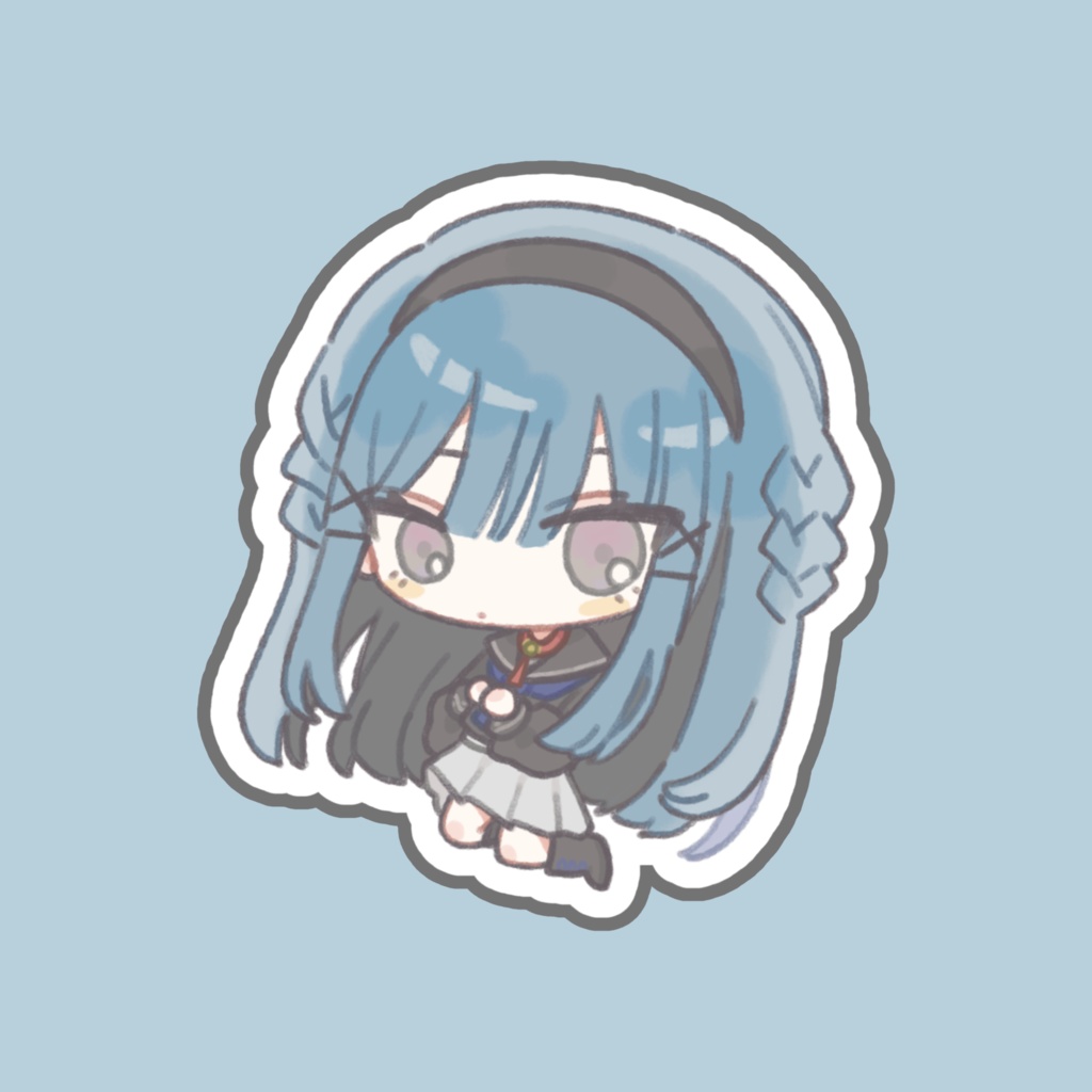 御神ツミカ アクリルキーホルダー(制服ver.)