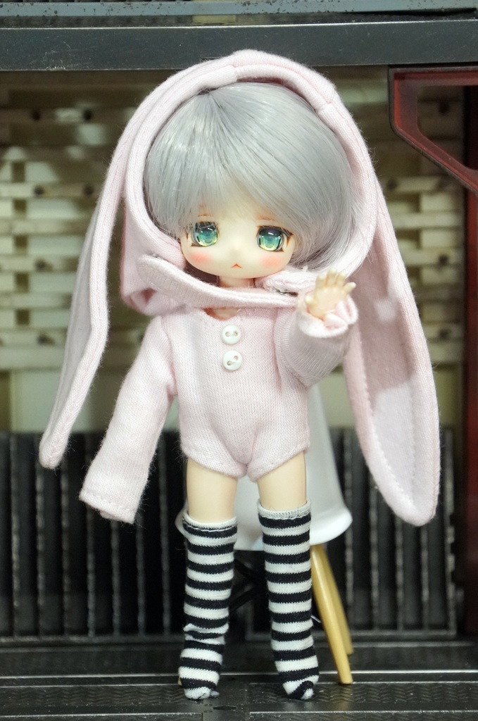 OBドールヘッドE-07 『KAISER』レジンキャスト 組立キット ホワイティ