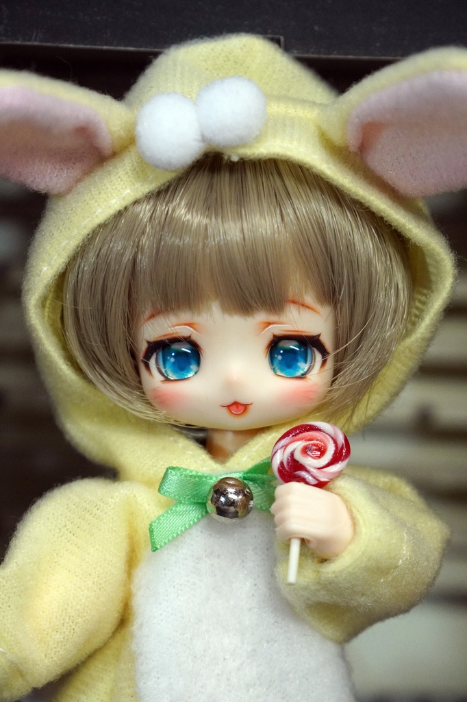 OBドールヘッドE-07 『KAISER』レジンキャスト 組立キット ホワイティ