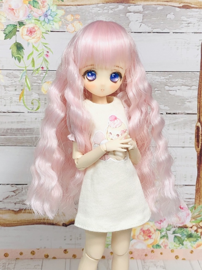[大きめ]OBドールヘッド K-00 『AZUMA』レジンキャスト 組立キット ホワイティ
