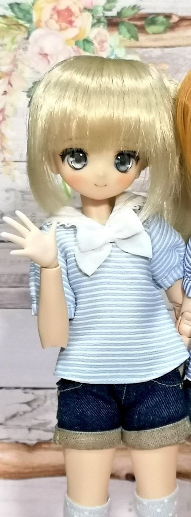 [大きめ]OBドールヘッド K-00 『AZUMA』レジンキャスト 組立キット ホワイティ