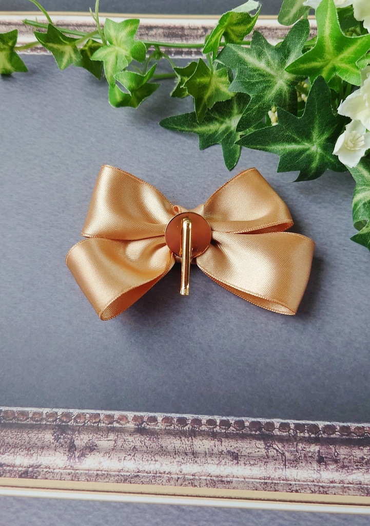 大人可愛いリボンのポニーフック