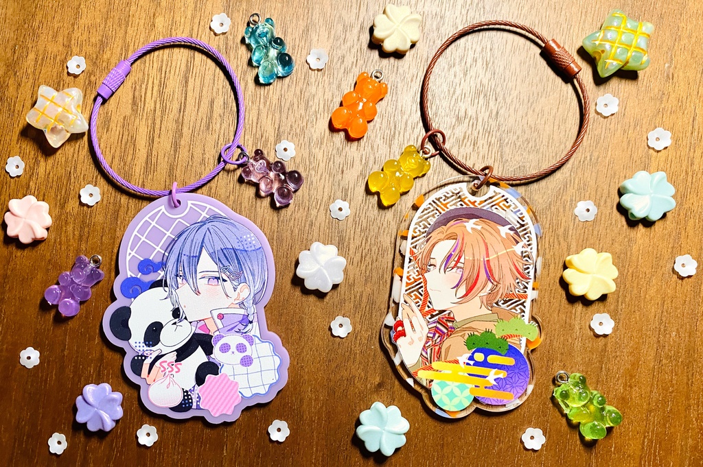 アクリルキーホルダー