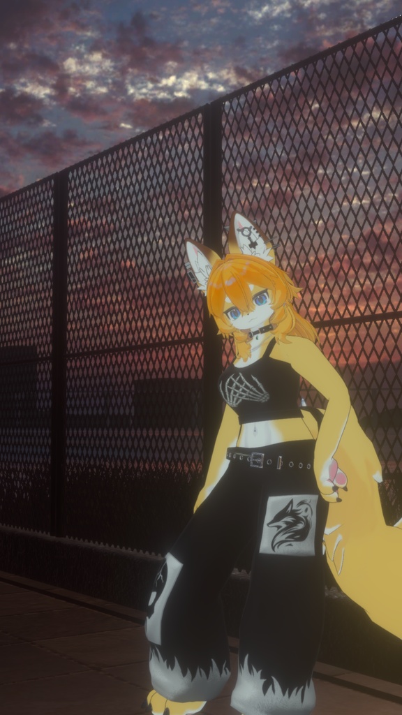 【ライラパイライト対応】MeshSkullPunk