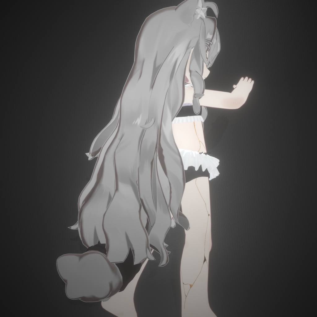 【8Avatar対応】金継ぎボディ