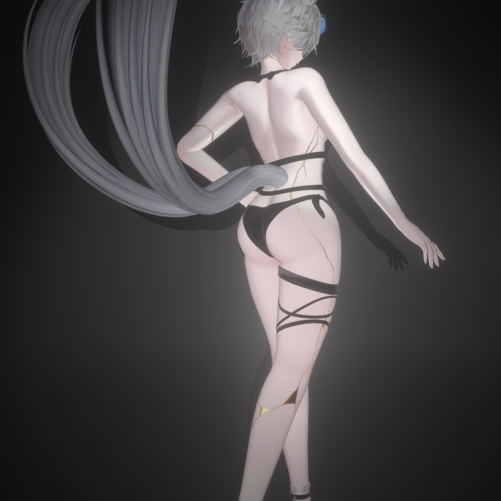 【8Avatar対応】金継ぎボディ