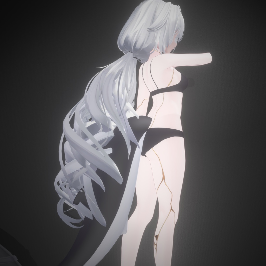 【8Avatar対応】金継ぎボディ