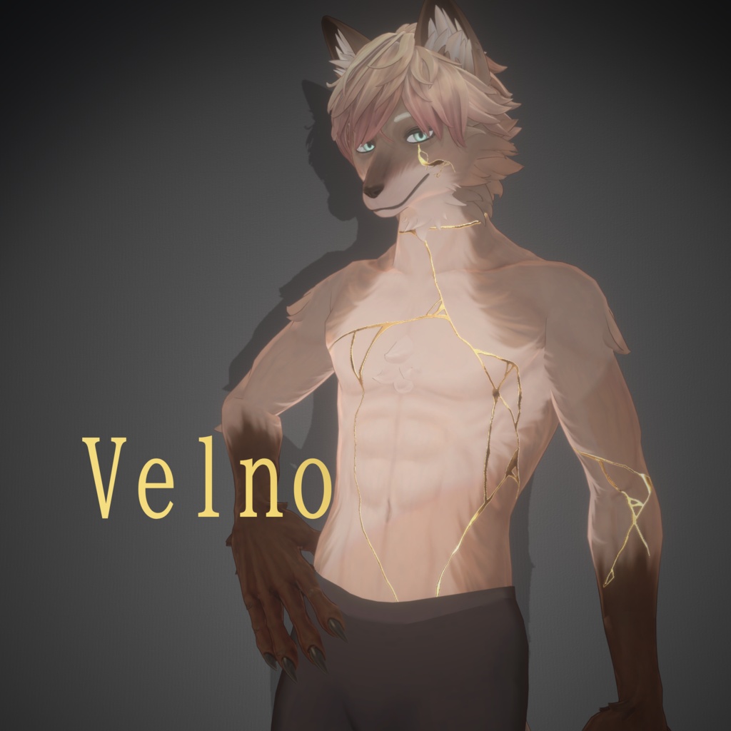 【14Avatar対応】金継ぎボディ