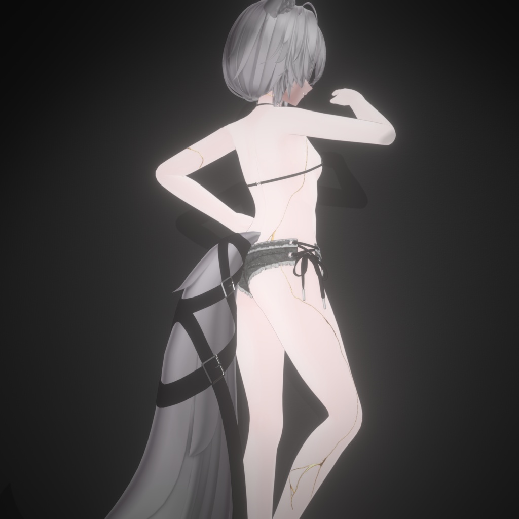 【8Avatar対応】金継ぎボディ