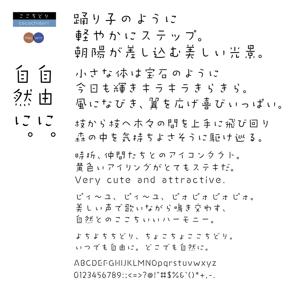 DSここちどり Mac・Win