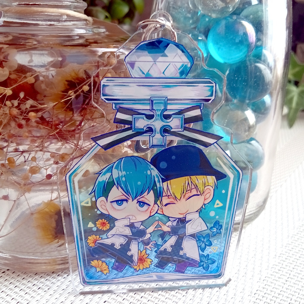 フォイカリ/ハーバリウム風アクキー【両面】★再版