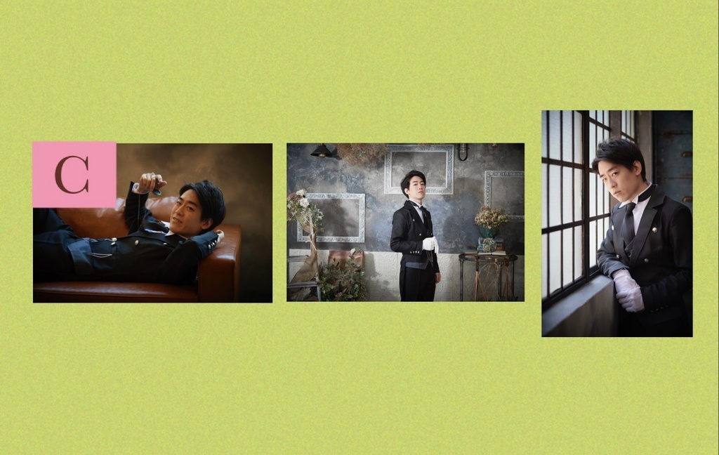 君永さんL版3枚セットC写真