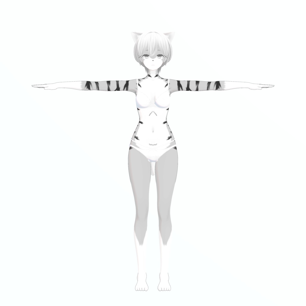 森羅用全身ケモノテクスチャ