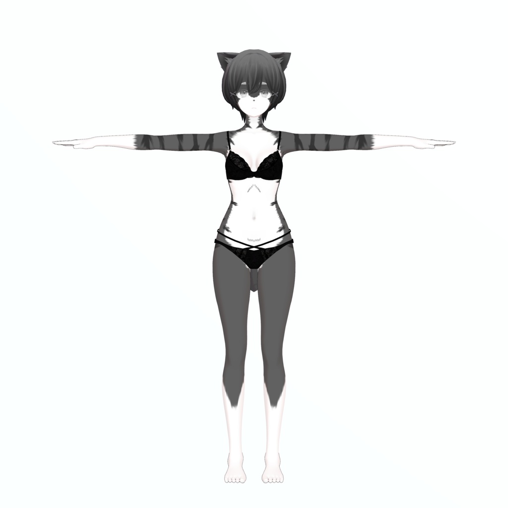 森羅用全身ケモノテクスチャ