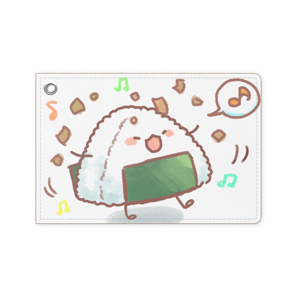 おにぎりさんパスケース!