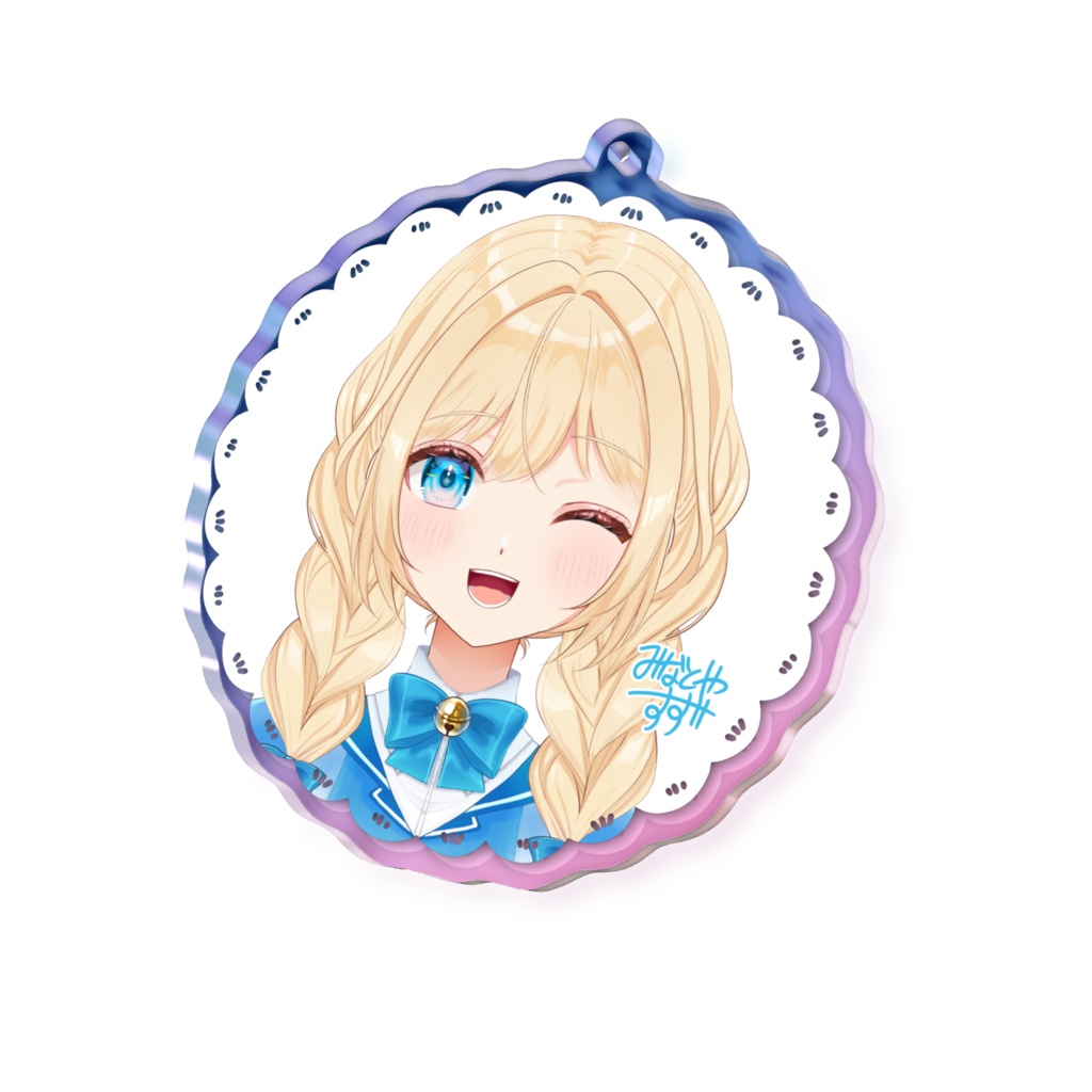 新モデル湊谷鈴オーロラアクリルキーホルダー