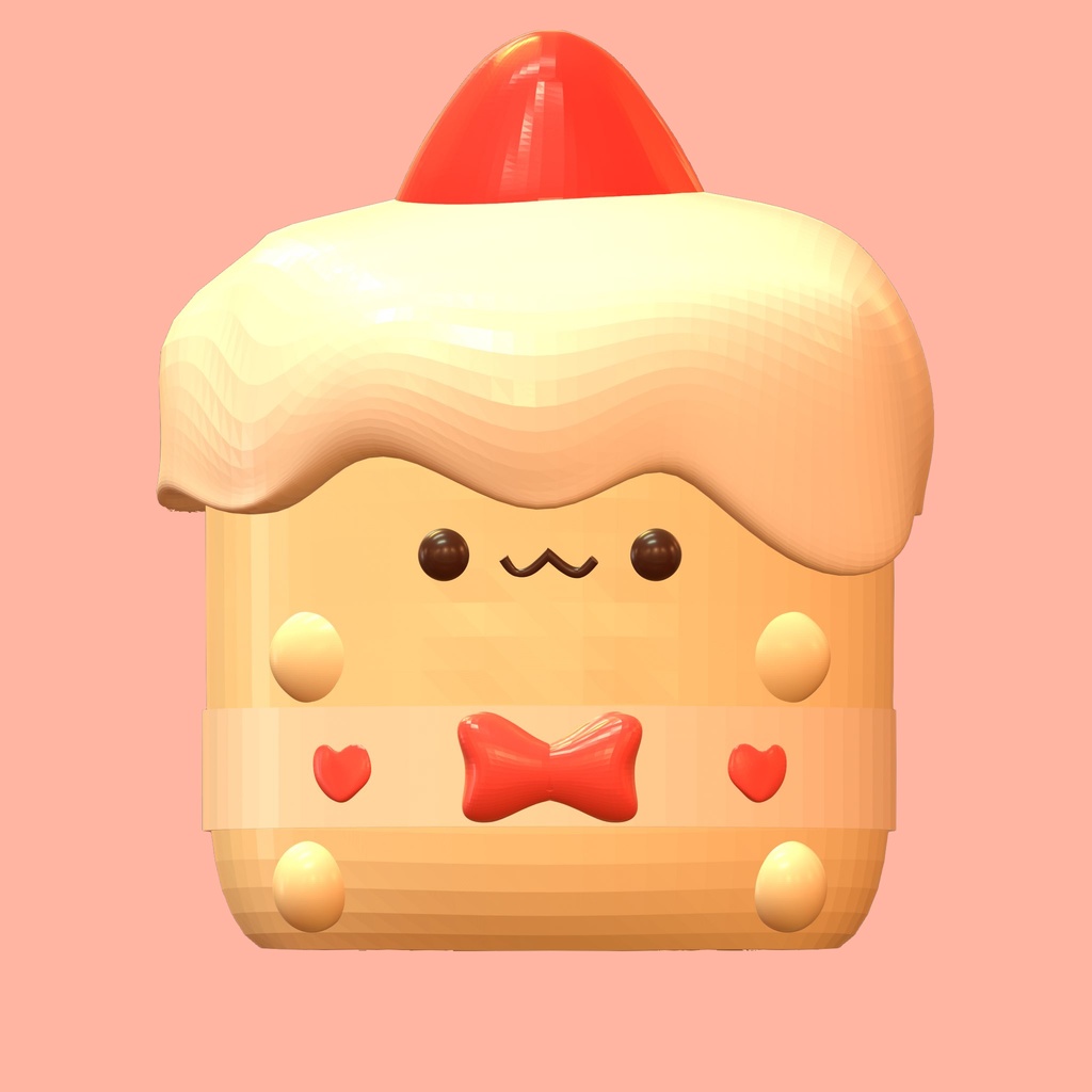 ケーキちゃん【FBXファイル】