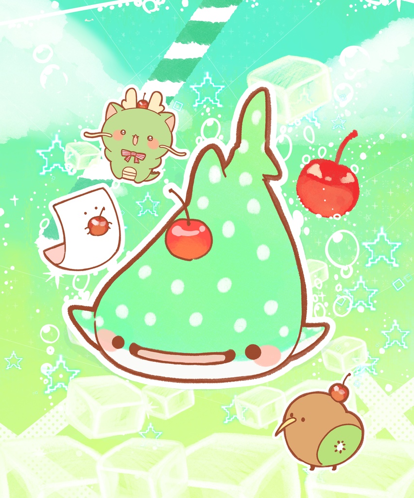 メロンソーダじんべえざめ本【データ】