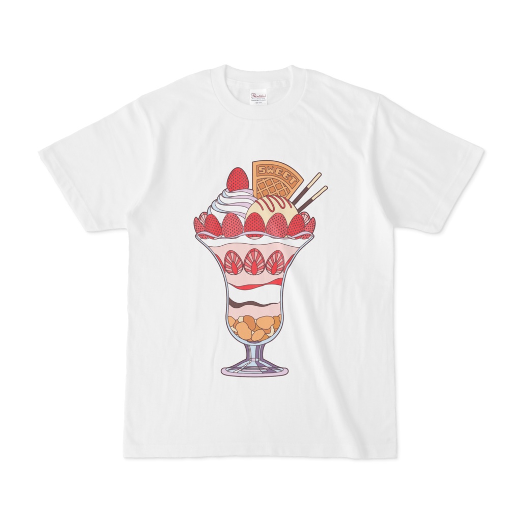 ビッグないちごパフェ【Tシャツ】