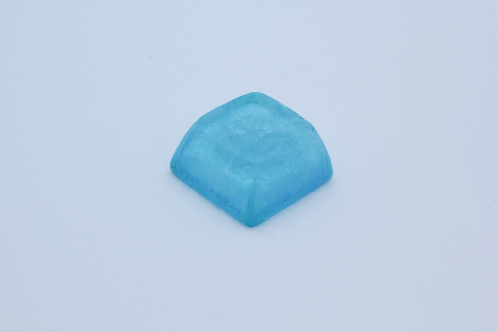 キーキャップ Series:アルコールインクアート 青